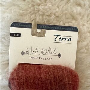 Terra Red Infinity Scarf